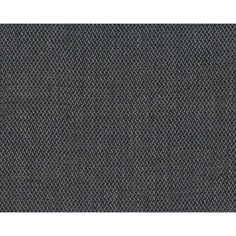 Leinenstoff JACQUARD, zweifarbig, anthrazit