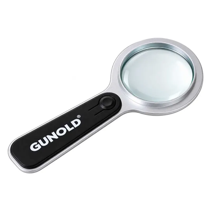 Lupe mit LED Beleuchtung, Gunold