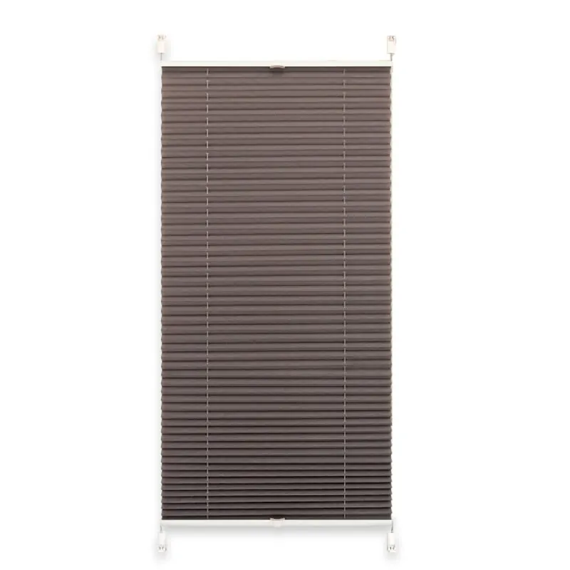 Marke Plissee 70 x 140 cm silber-grau
