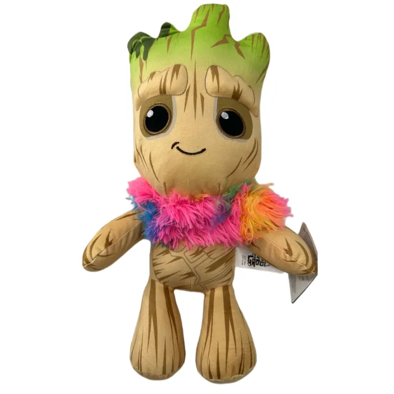 Marvel Groot Kuscheltier I Am Groot ich Bin Groot Plüsch Plüschtier ca. 35 cm Marvel Guardians of The Galaxy Kuscheltier (Groot mit Schal 35 cm)