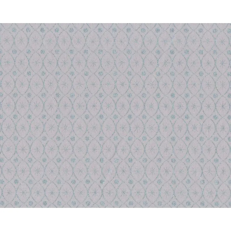 Metallic-Patchworkstoff HOLIDAY FLOURISH, Stern-Ornamente, hellgrau-silber, Robert Kaufman