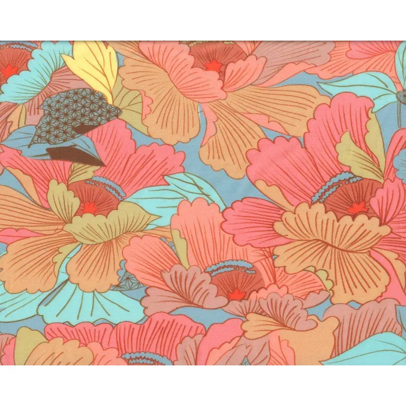 Modaljersey FLEURS von Lillestoff