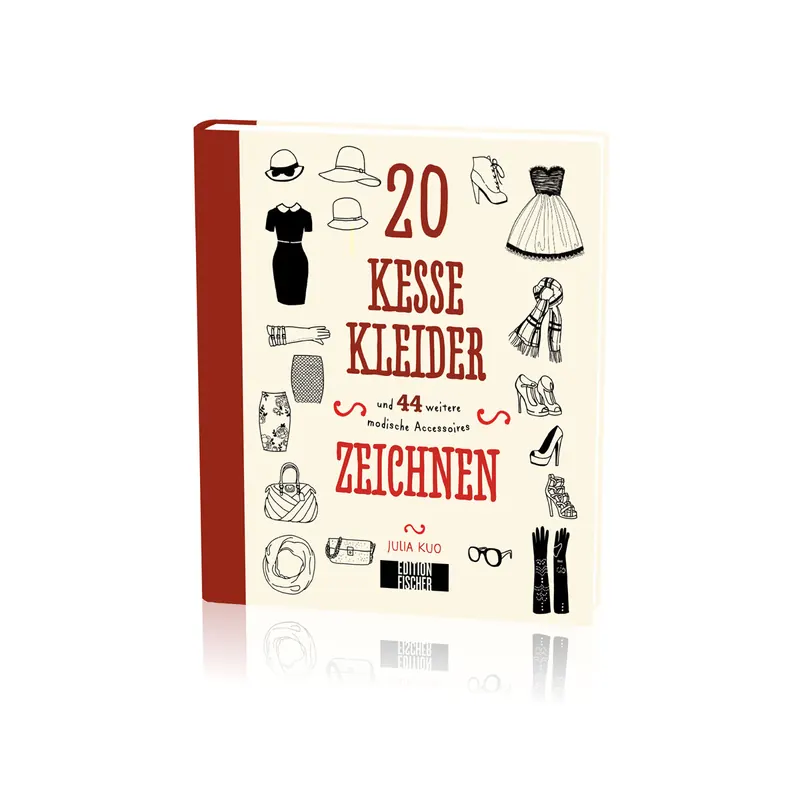 Modeskizzen-Buch: 20 Kesse Kleider, EMF