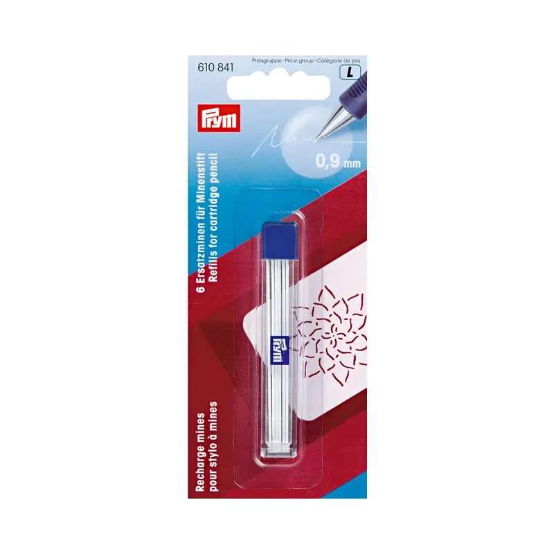 Nachfüllpack für Minenstift, weiß, Prym