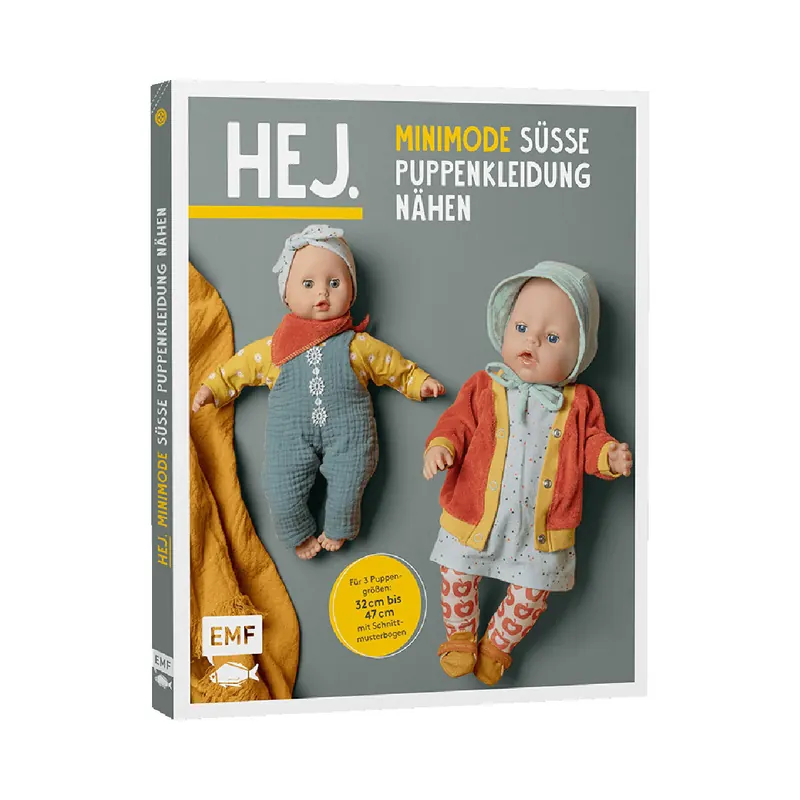 Nähbuch: HEJ. Minimode - Süße Puppenkleider nähen, EMF