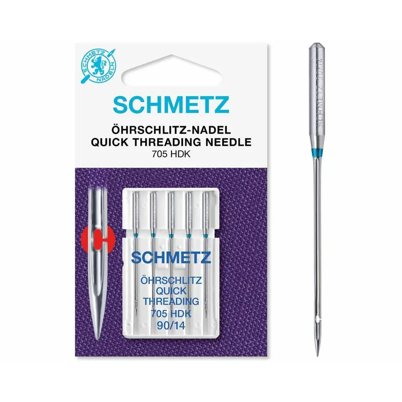 Nähmaschinennadeln ÖHRSCHLITZ, Schmetz