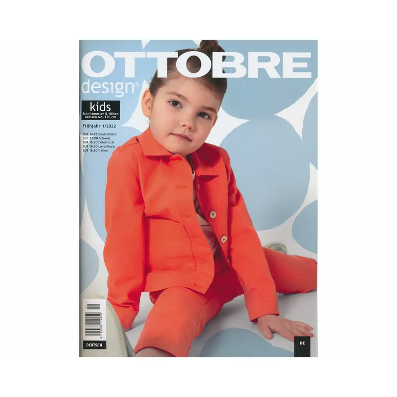 Nähzeitschrift Ottobre KIDS, Frühjahr 2022
