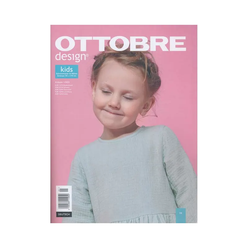 Nähzeitschrift Ottobre KIDS, Frühjahr 2023