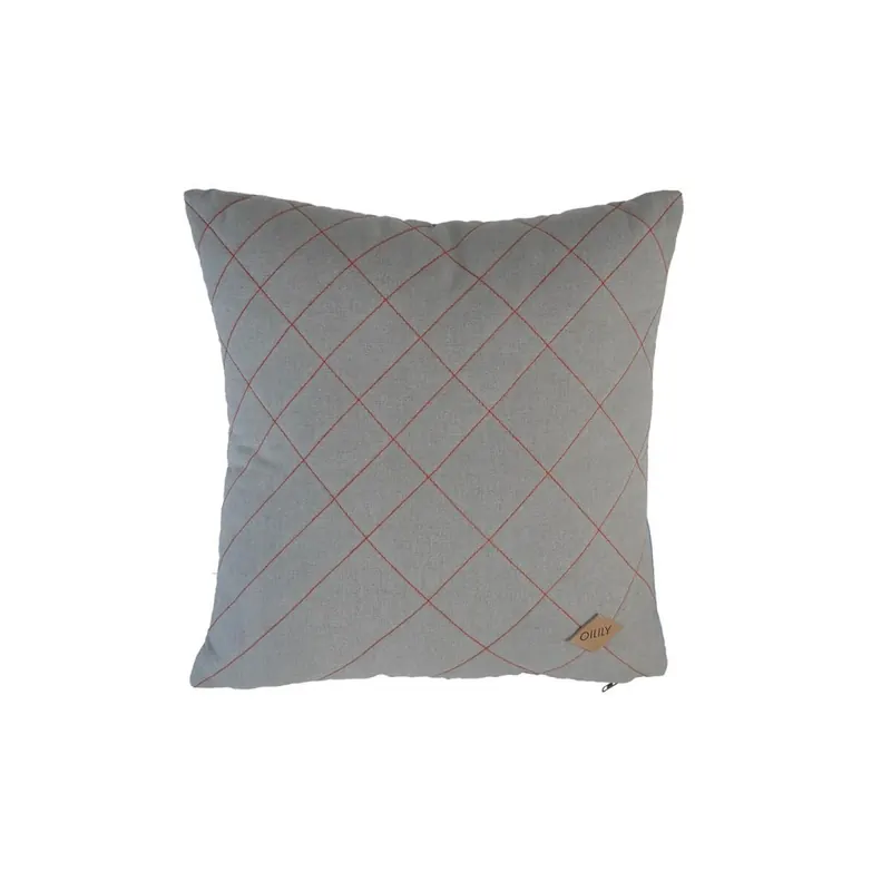 Oilily Kissen ko Marshmallow_Red_ _UV_45x45 1 Zier 45 x 45 cm rot