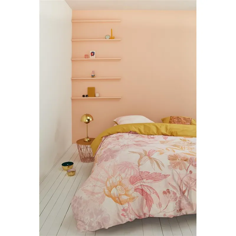 Oilily Mako-Satin Bettwäsche Geometric Gar N Pink + 1x 1 , 1 Rosa 155x220, 155 x 220 cm