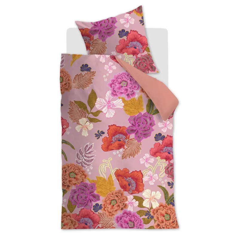 Oilily Mako Satin Bettwäsche OLY Elyza Multi 155 cm x 220 cm bunt