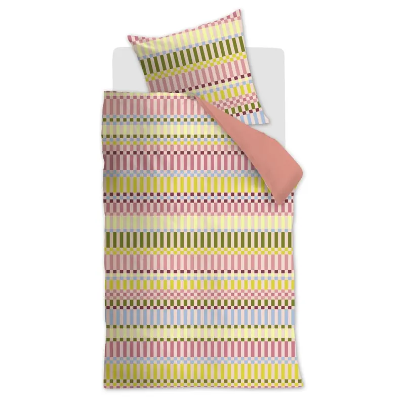 Oilily Mako Satin Bettwäsche OLY Jaci Multi 155 cm x 220 cm bunt