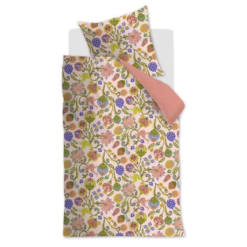 Oilily Mako Satin Bettwäsche OLY Suzie Multi 155 cm x 220 cm bunt