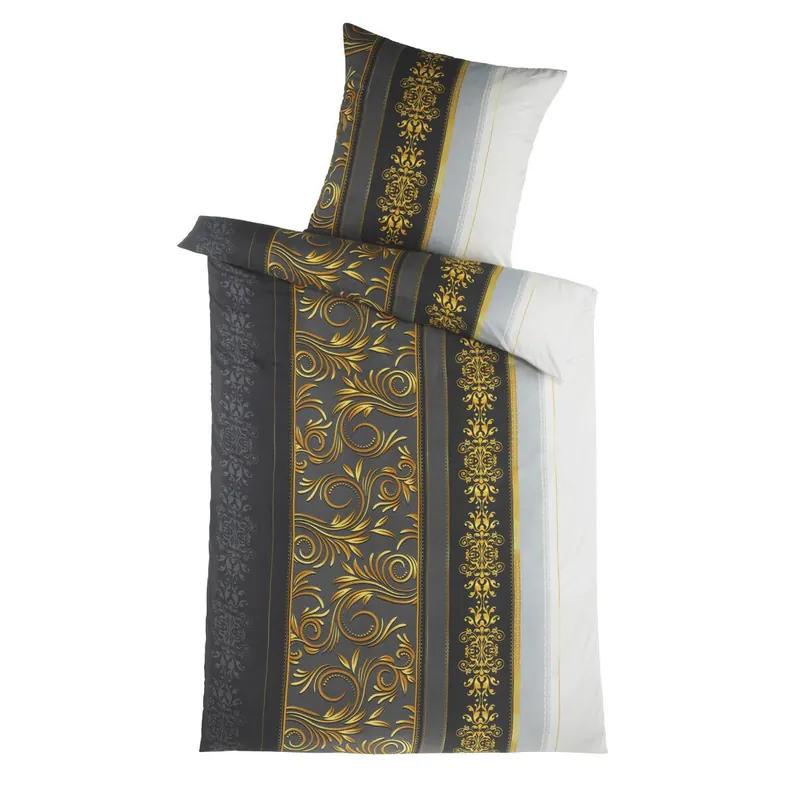 Optidream Mikrofaser Bettwäsche 135 x 200 cm Bettbezug Kopfkissenbezug 80 x 80 cm Alida