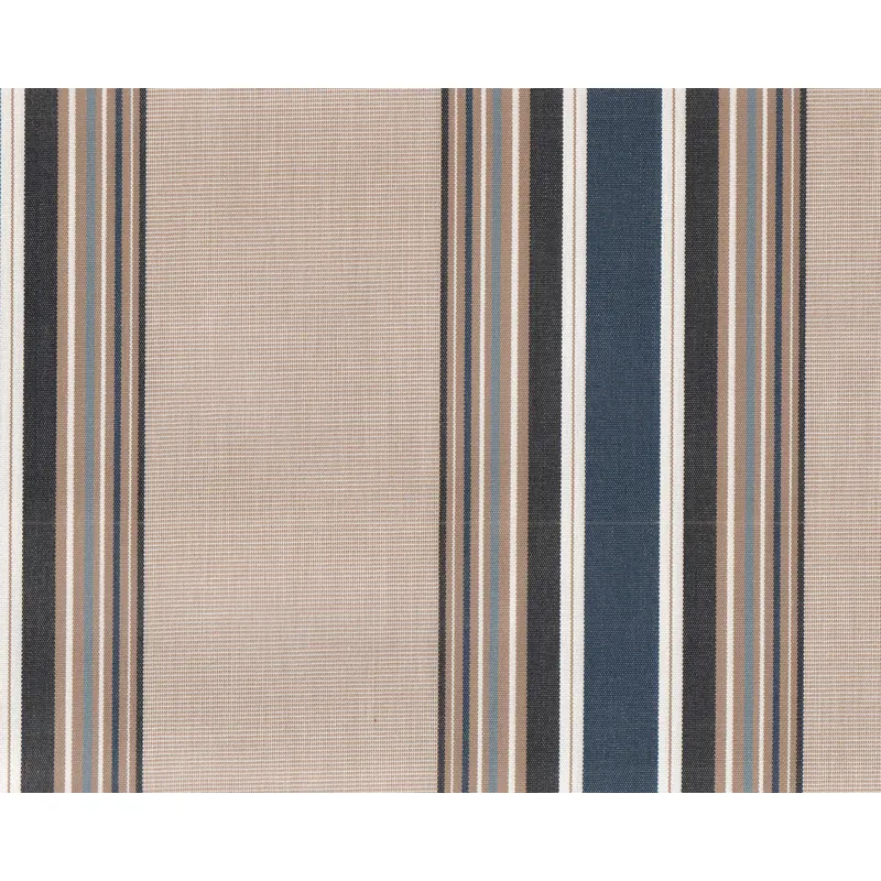Outdoor-Polsterstoff aus dralon® SUNNY, teflonbeschichtet, Streifen, natur