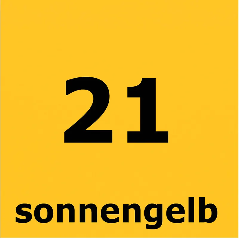 Outdoor-Stoff Dralon Sonnengelb Nr. 21