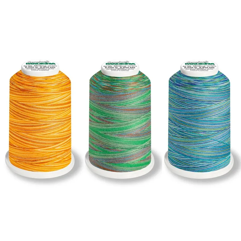 Overlockgarn Miniking AEROLOCK Multicolor, 1200 m, Madeira