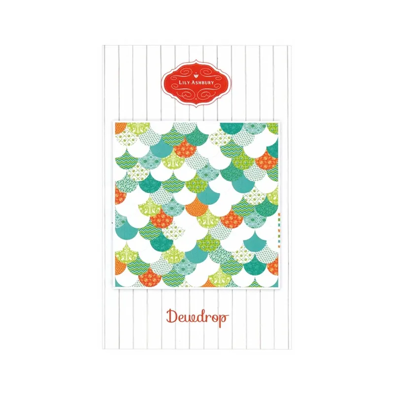 Patchwork-Anleitung MODA DEWDROP, Quilt, Moda Fabrics, Moda Fabrics
