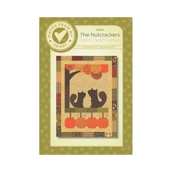 Patchwork-Anleitung MODA THE NUTCRACKERS, Charm Pack Pattern, Moda Fabrics