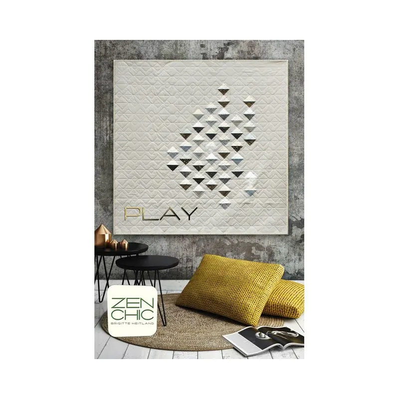 Patchwork-Anleitung PLAY, Quilt, Moda Fabrics