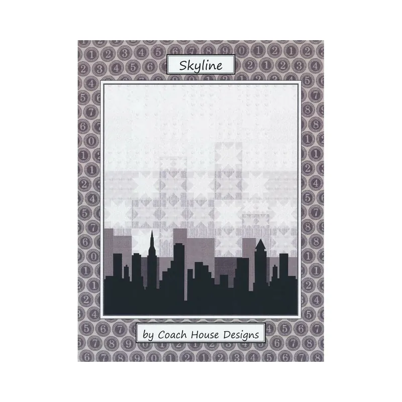 Patchwork-Anleitung SKYLINE, Maxi-Quilt, Moda Fabrics