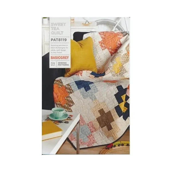 Patchwork-Anleitung SWEET TEA, Quilt, Moda Fabrics