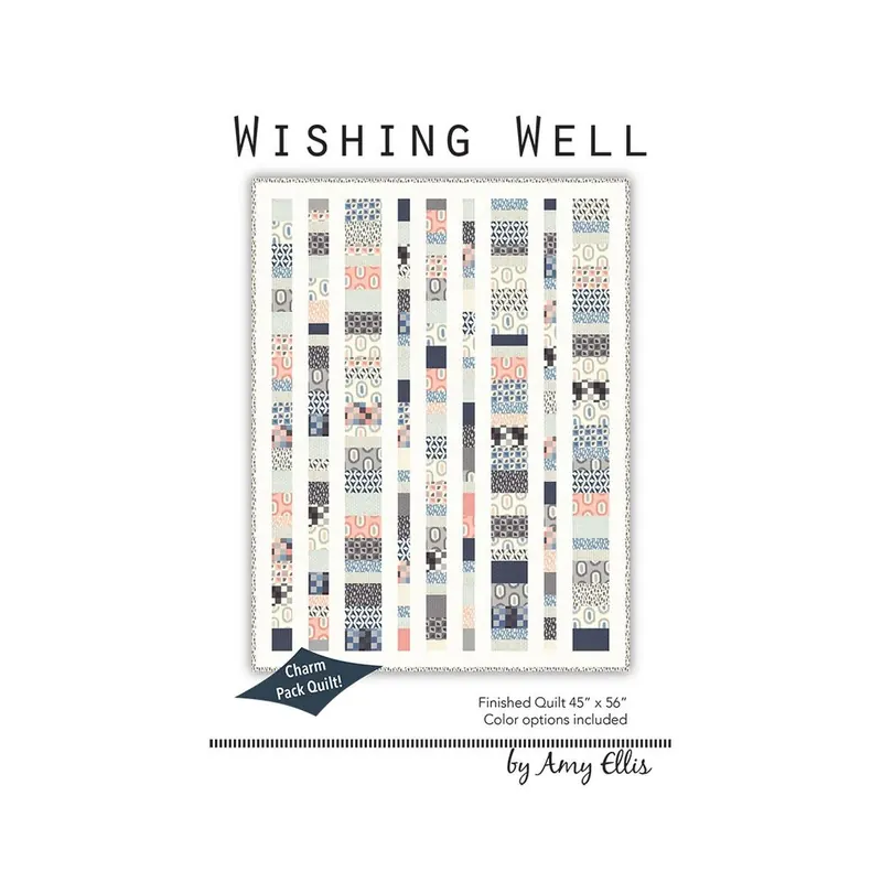 Patchwork-Anleitung WISHING WELL, Quilt, Moda Fabrics