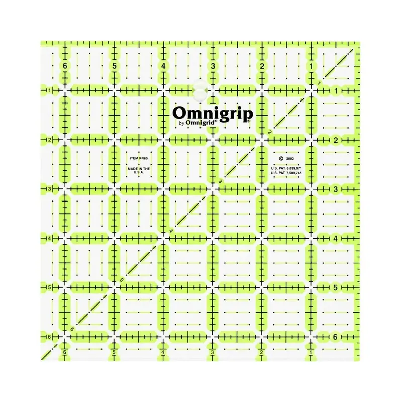 Patchwork-Lineal OMNIGRIP, 12,5 x 12,5 inch