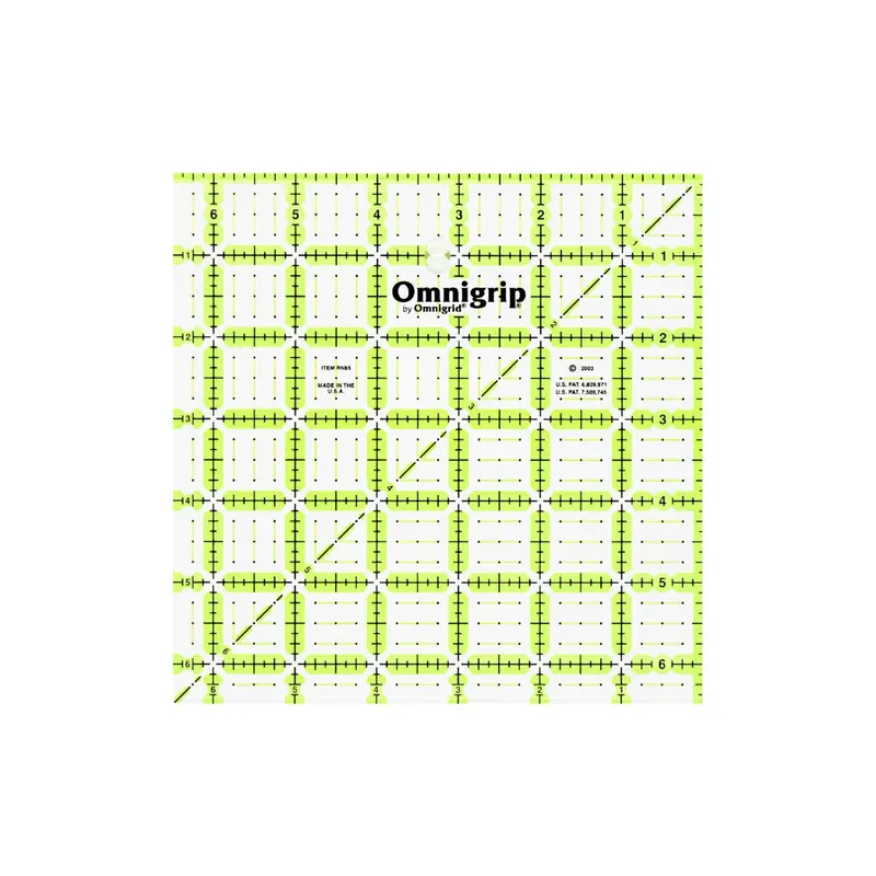 Patchwork-Lineal OMNIGRIP, 6,5 x 6,5 inch