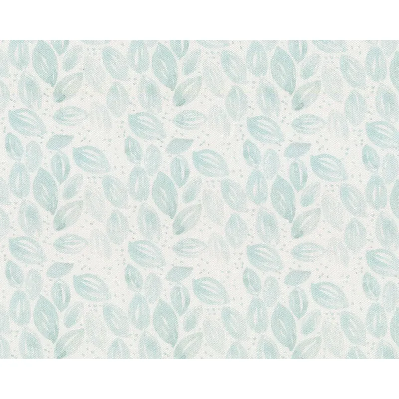 Patchworkstoff ARTISTIC GARDEN, Blätter, helles mint, Dear Stella