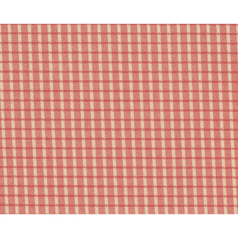 Patchworkstoff AUTUMN LILY, Karo-Design, gedecktes hellrot-natur dunkel, Moda Fabrics
