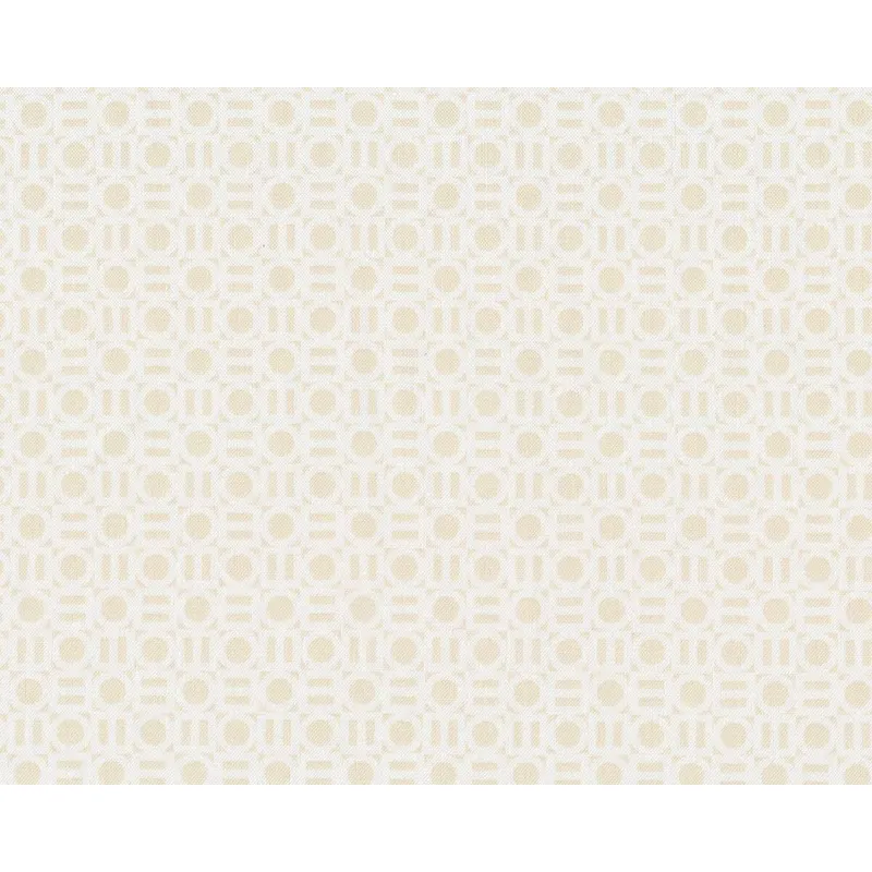 Patchworkstoff BASELINE, Ringketten, creme