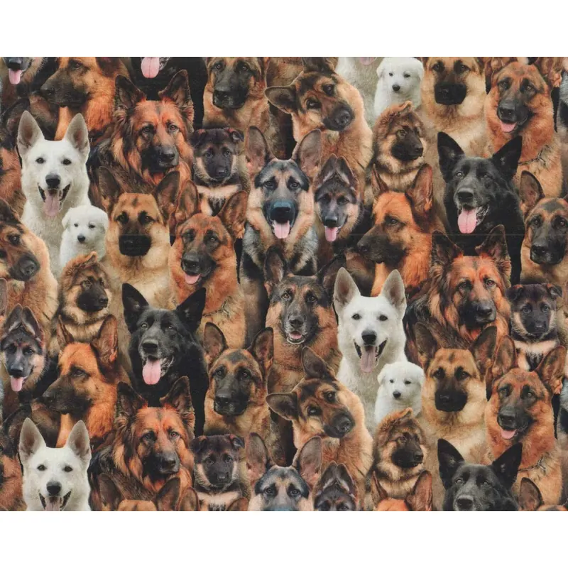 Patchworkstoff BEST FRIEND, Hunde, Elizabeth's Studio