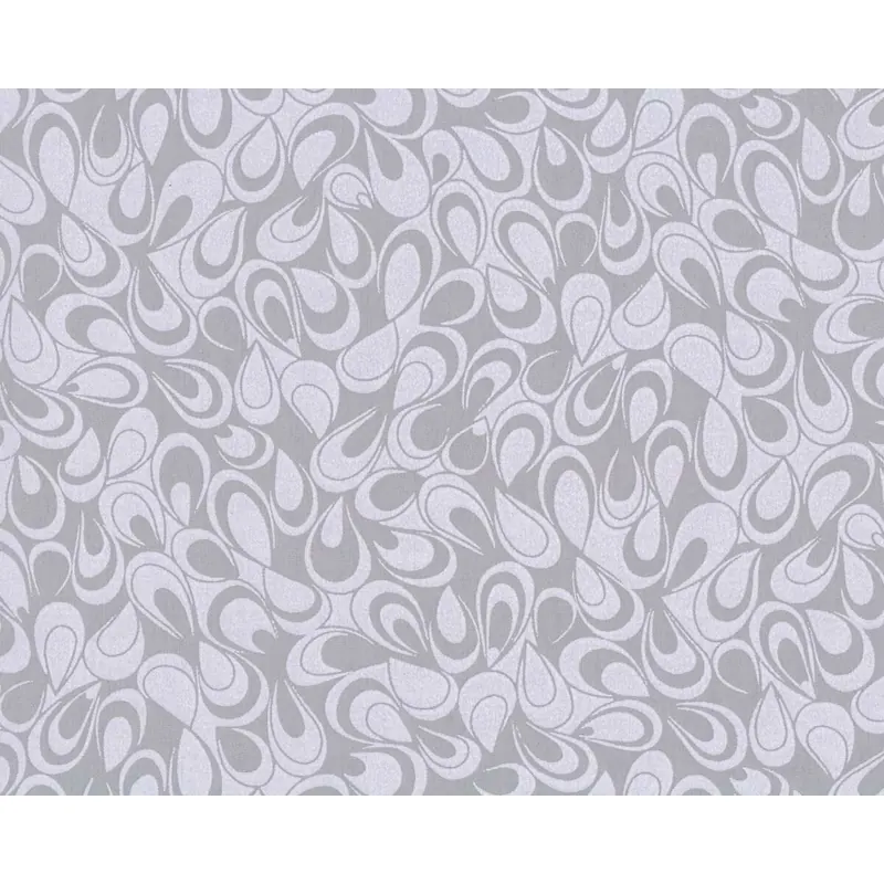 Patchworkstoff BETTER BASICS DELUXE, Paisley-Tropfen, grau, Benartex