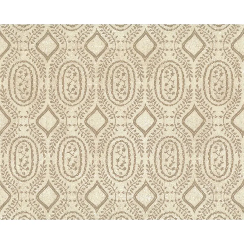 Patchworkstoff BLACK TIE AFFAIR, Oval-Blatt-Elemente, hellbeige-beige, Moda Fabrics