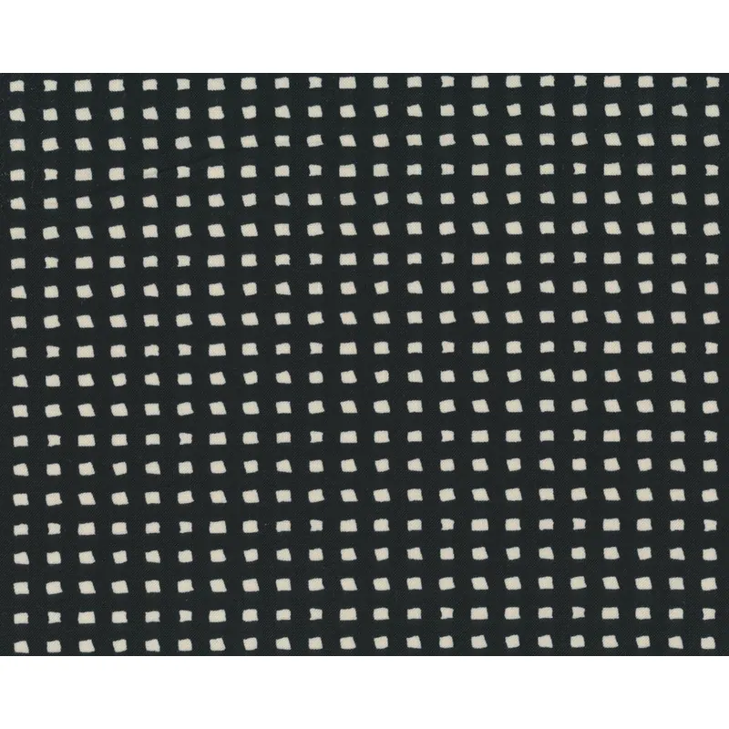 Patchworkstoff BLACK & WHITE, Raster, schwarz, Cotton + Steel
