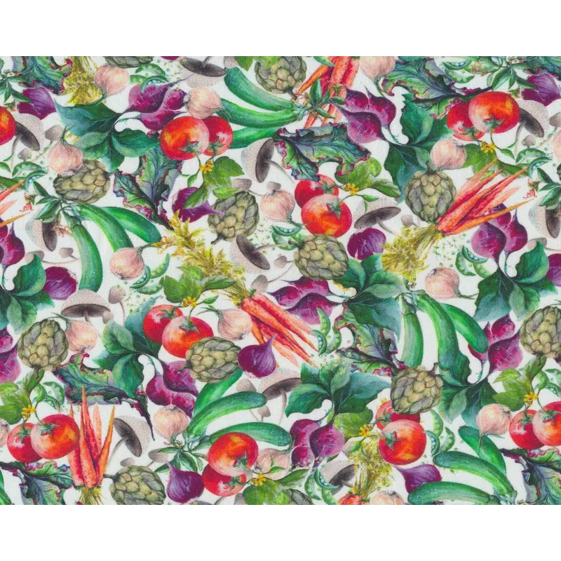 Patchworkstoff BLISSFUL BOUNTY, Gemüse-Mix, Blank Quilting