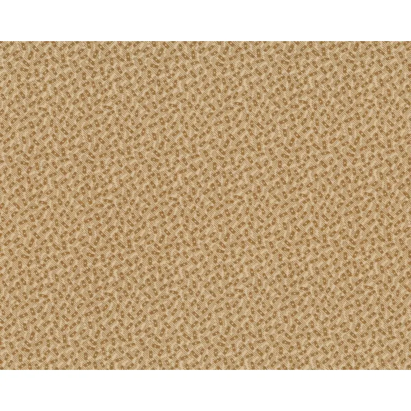 Patchworkstoff BLUE BARN, Strichel-Ovale, sandfarben-hellbraun, Moda Fabrics