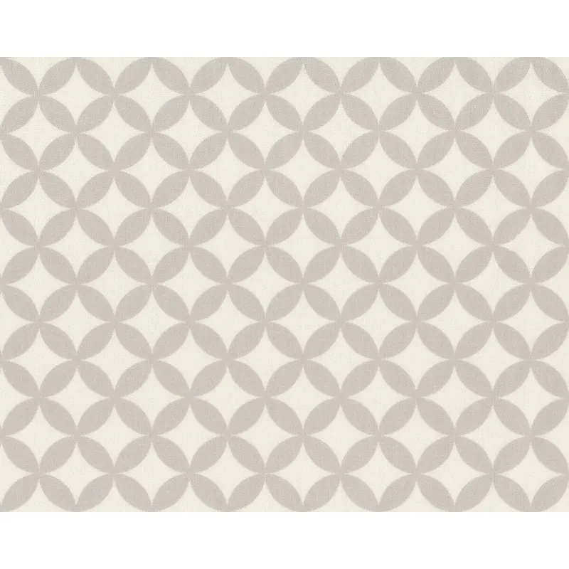 Patchworkstoff BONNIE & CAMILLE BASICS, Kreuz-Ovale, natur-wollweiß, Moda Fabrics