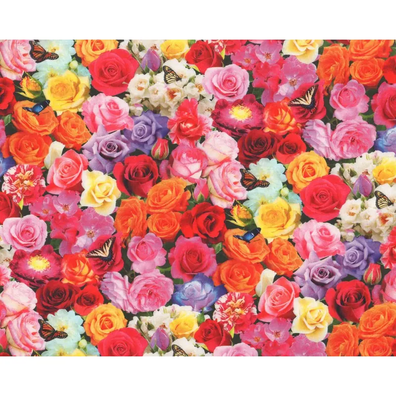 Patchworkstoff BURST OF COLOR, Rosen, Elizabeth's Studio