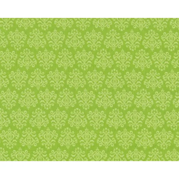 Patchworkstoff "Christmas Candy" mit kleinen Ornamenten, hellgrün