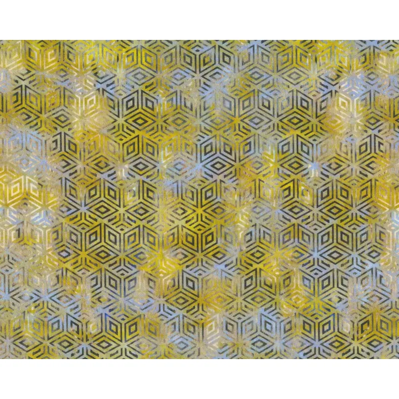 Patchworkstoff COSMOS, Würfel-Illusion, In The Beginning