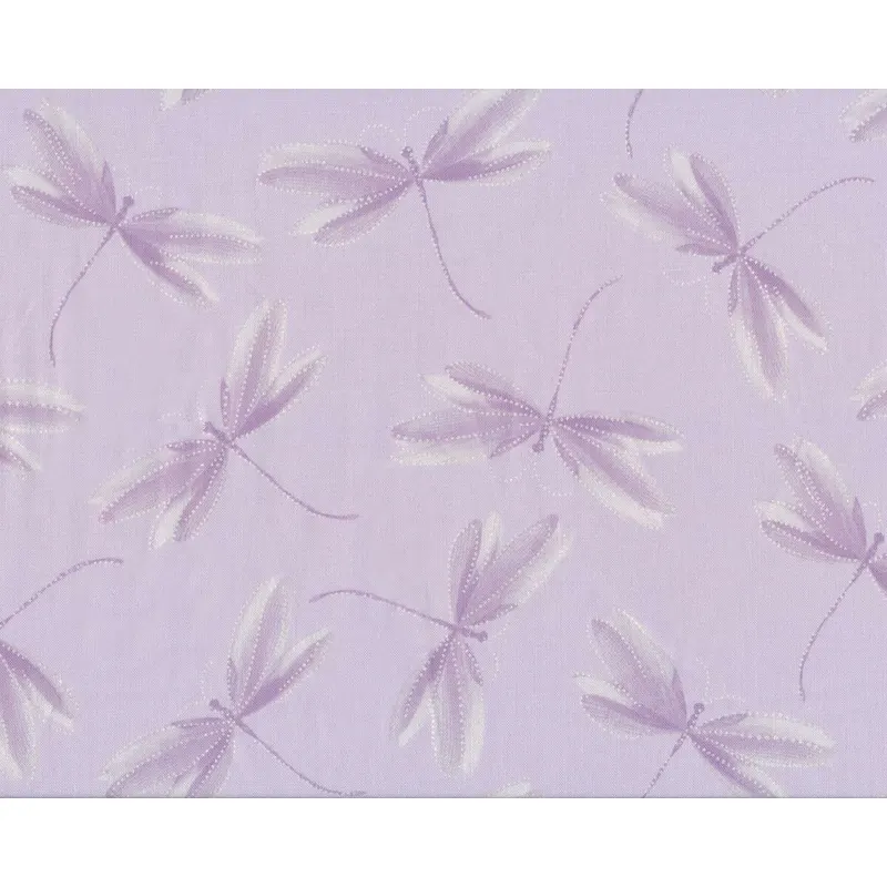 Patchworkstoff ESSENCE OF PEARL, Libellen-Silhouette, helllila