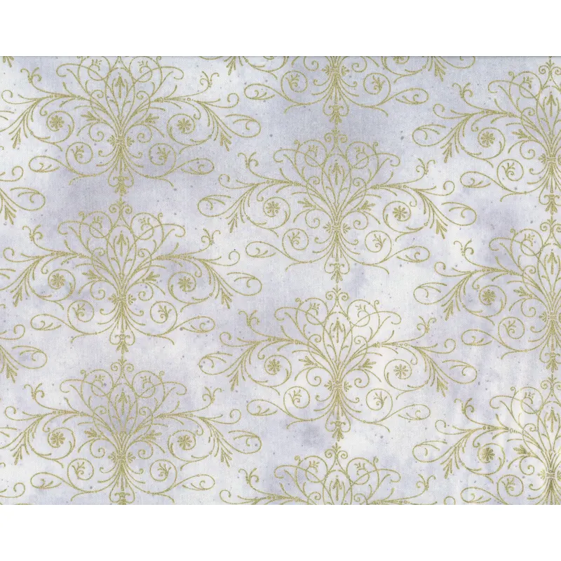 Patchworkstoff FLORAL IMPRESSIONS, Ornamente, hellgrau