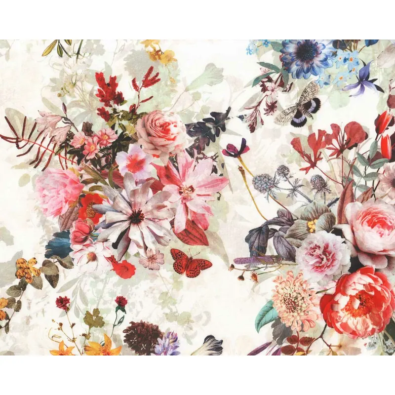 Patchworkstoff FLORAL WONDER, Blumensträuße, Hoffman Fabrics