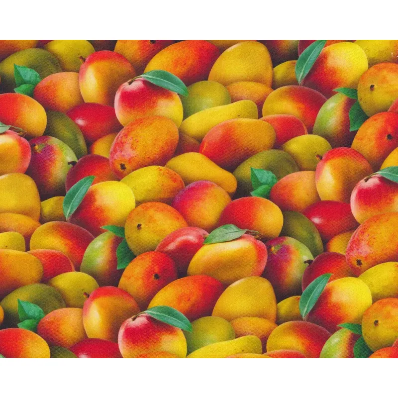 Patchworkstoff FOOD FESTIVAL, Mango, Elizabeth's Studio