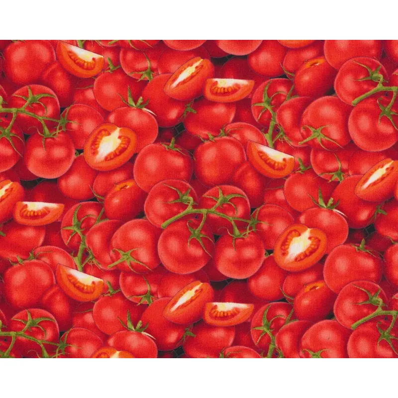 Patchworkstoff FOOD FESTIVAL, Tomaten, Elizabeth's Studio