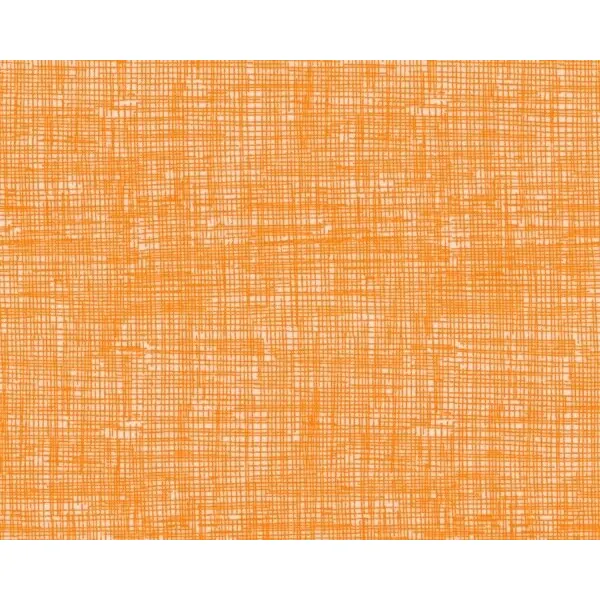 Patchworkstoff FUN mit Gitter-Strichel-Karo, dunkles orange