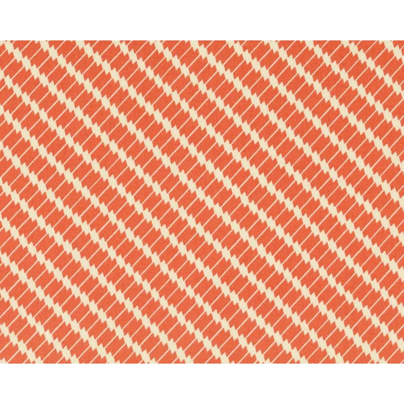 Patchworkstoff HADLEY, Diagonal-Zacken, aprikot