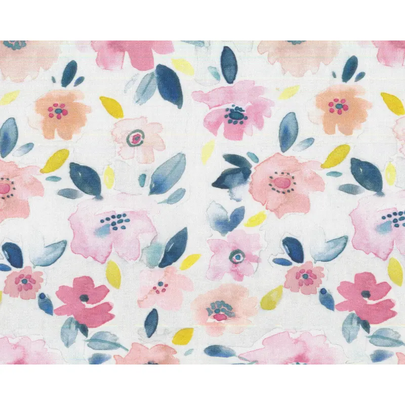 Patchworkstoff HERE COMES THE SUN, Blumen, rosa, Dear Stella